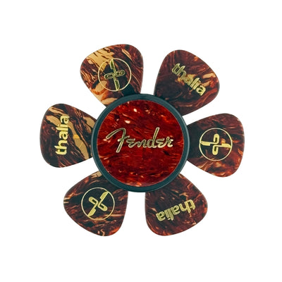 Fender Tortoise Shell Spaghetti Logo| Pick Puck 2.0