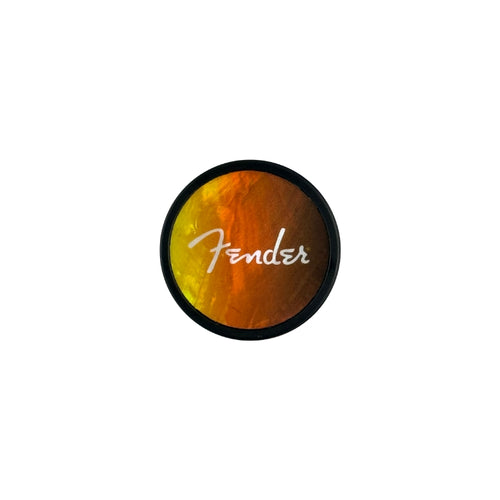 Fender Sunburst White Spaghetti Logo| Pick Puck 2.0