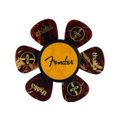 Fender Maple Spaghetti Logo| Pick Puck 2.0