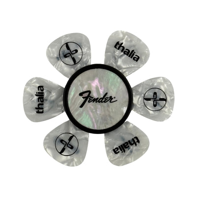 Fender Mother of Pearl Perine Logo| Pick Puck 2.0