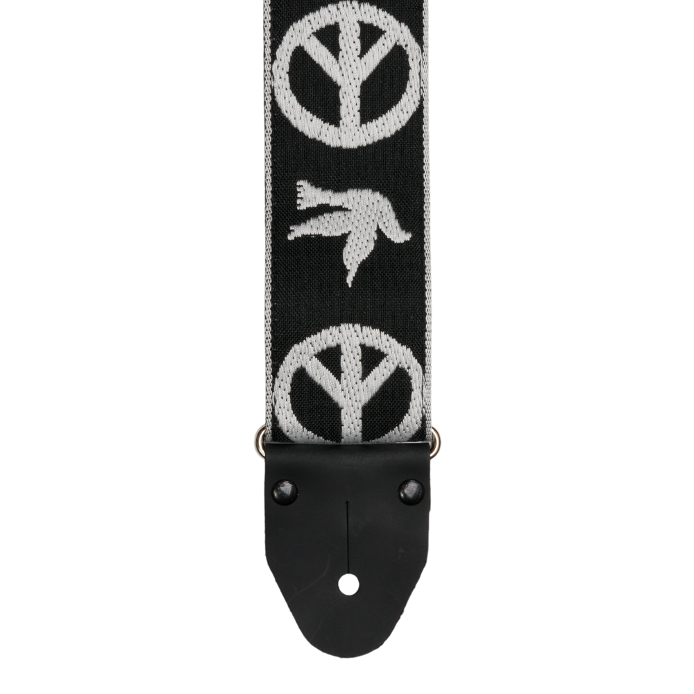 Peace & Dove - Black | Ace Vintage Reissue Straps