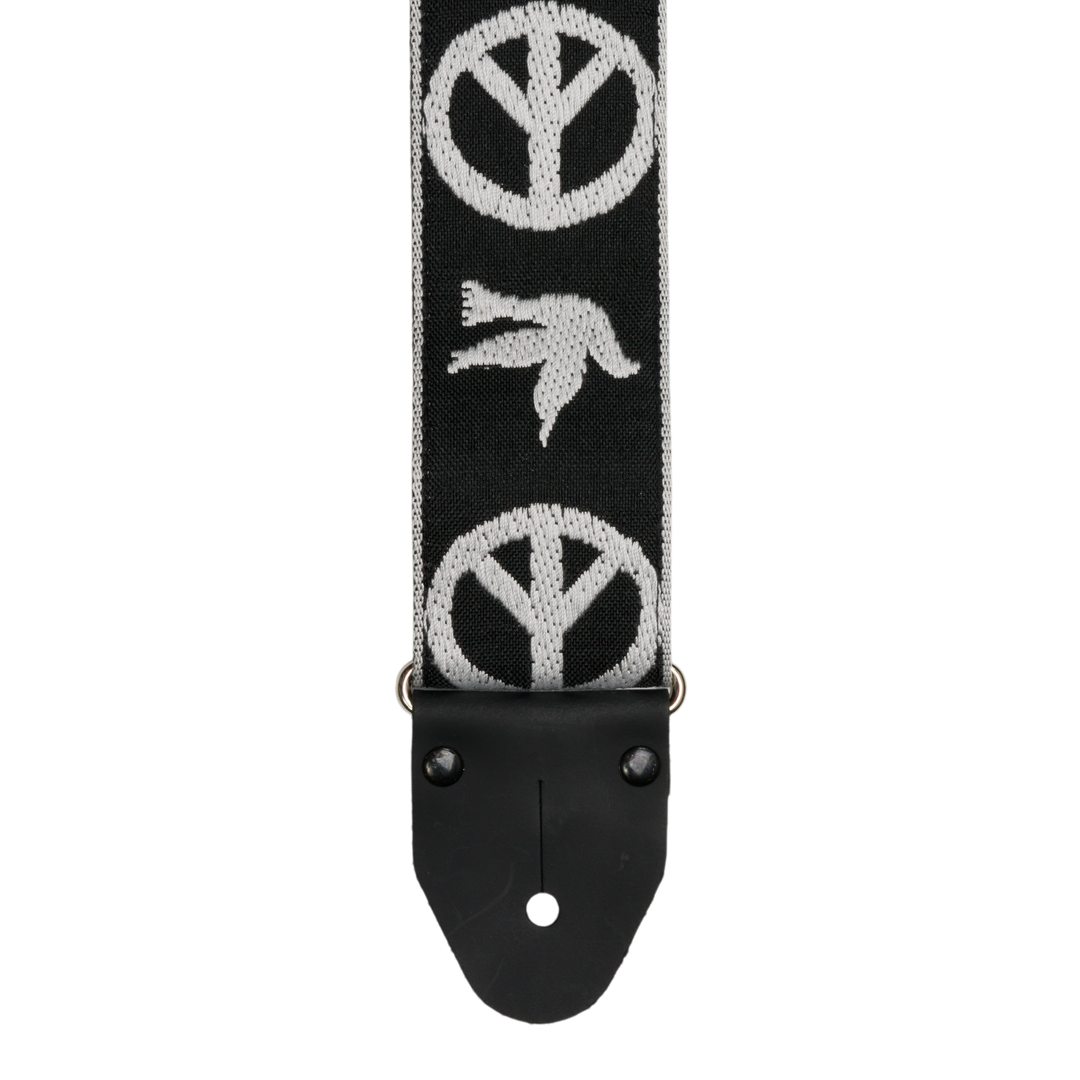 Peace & Dove - Black | Ace Vintage Reissue Straps
