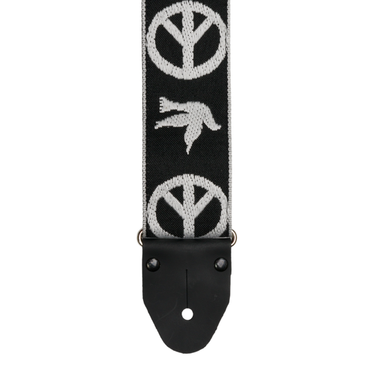 Peace & Dove - Black | Ace Vintage Reissue Straps