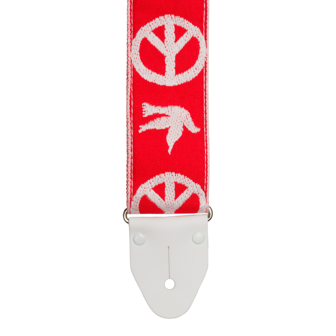 Peace & Dove - Red | Ace Vintage Reissue Straps