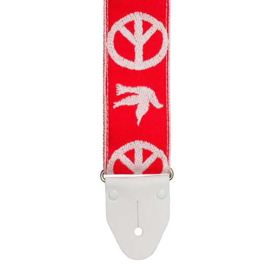 Peace & Dove - Red | Ace Vintage Reissue Straps