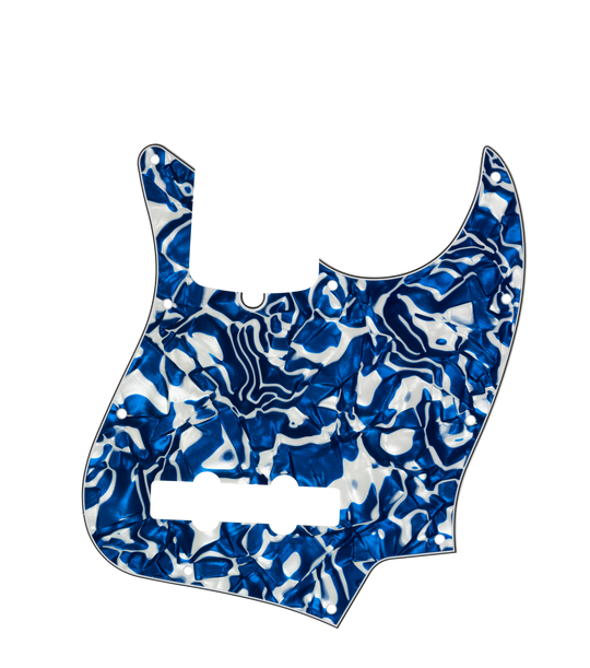 Blue Swirl Pearl | J Bass Pickguard