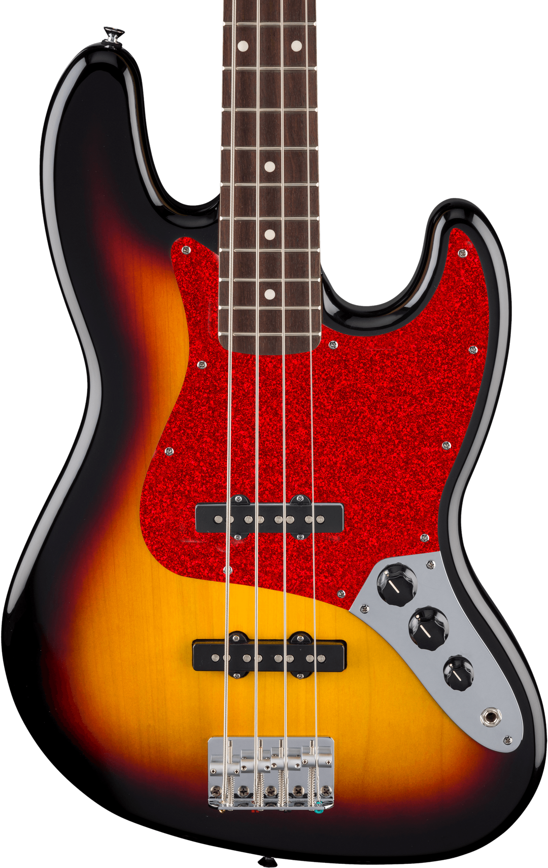 Red Sparkle | J Bass Pickguard