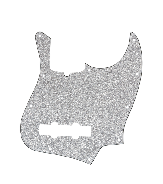 Silver Sparkle | J Bass Pickguard