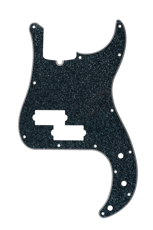 Black Sparkle | P Bass Pickguard