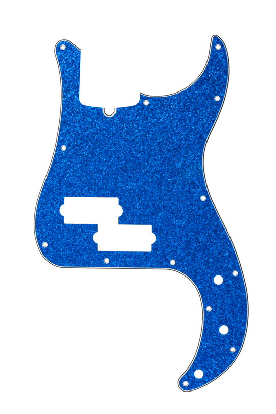 Blue Sparkle | P Bass Pickguard