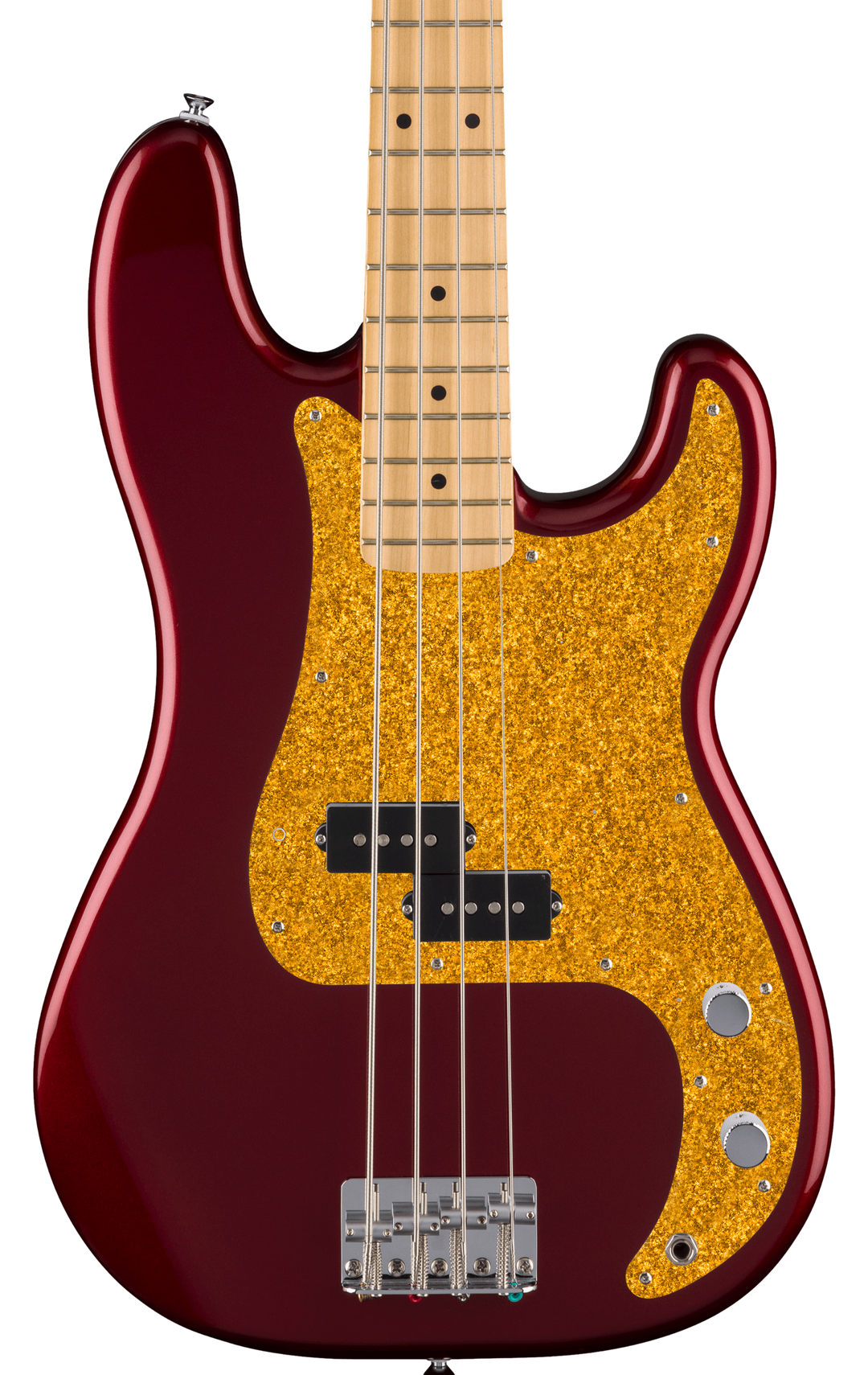 Gold Sparkle | P Bass Pickguard