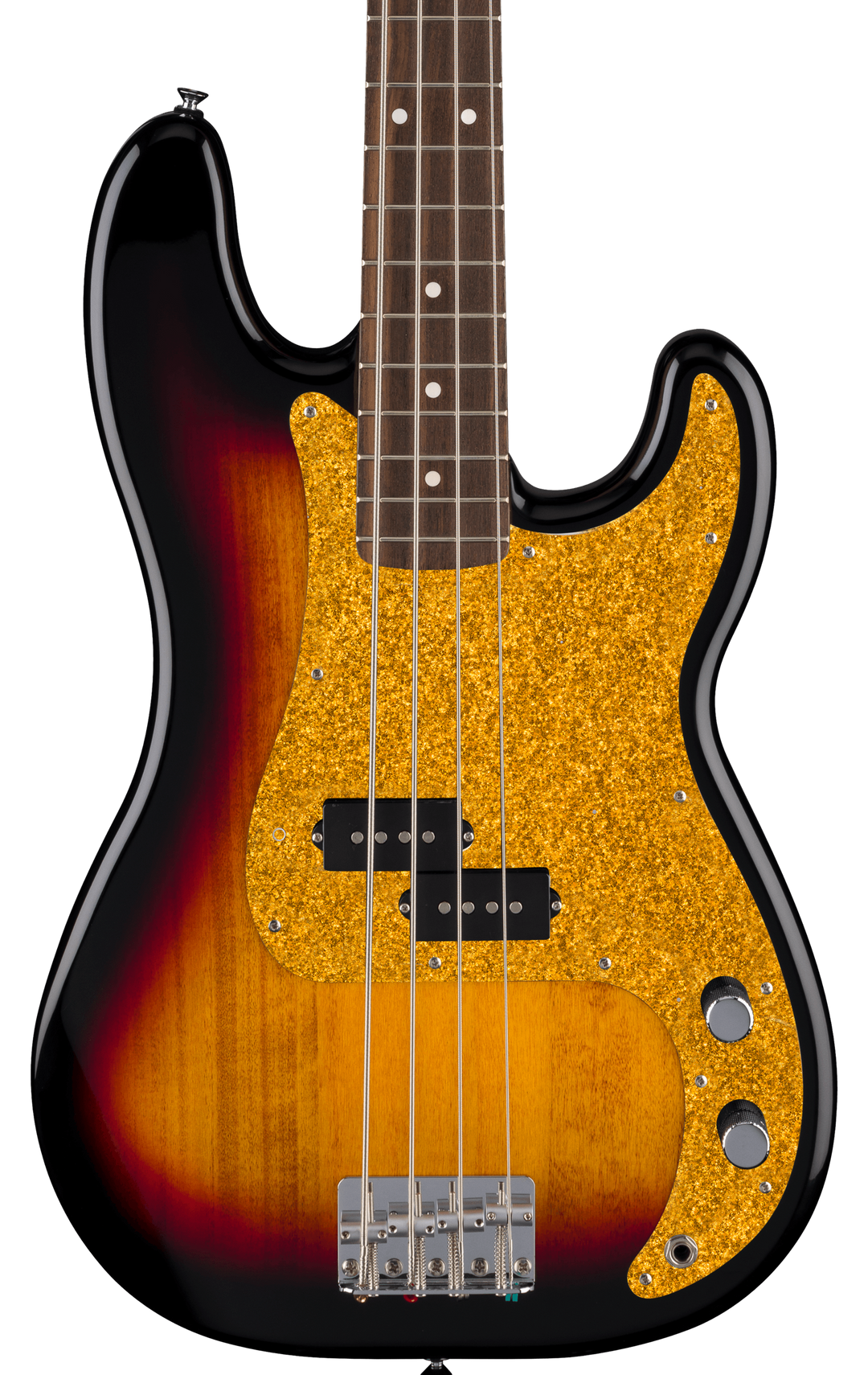 Gold Sparkle | P Bass Pickguard