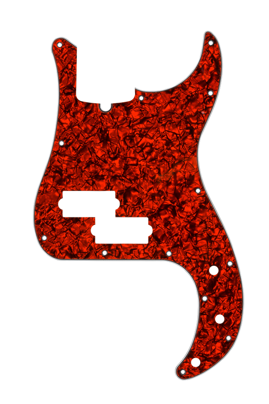 Orange Pearl | P Bass Pickguard