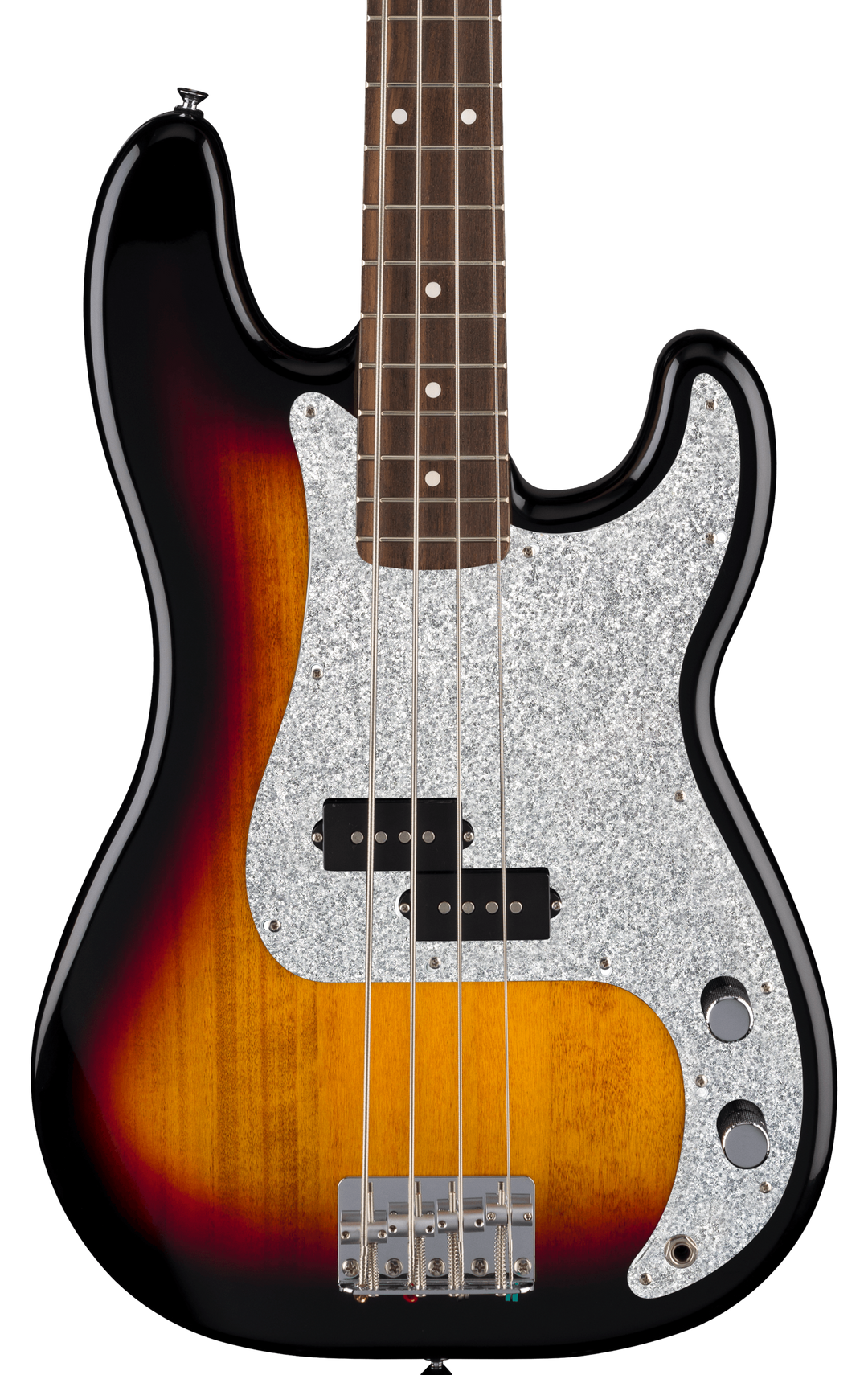 Silver Sparkle | P Bass Pickguard