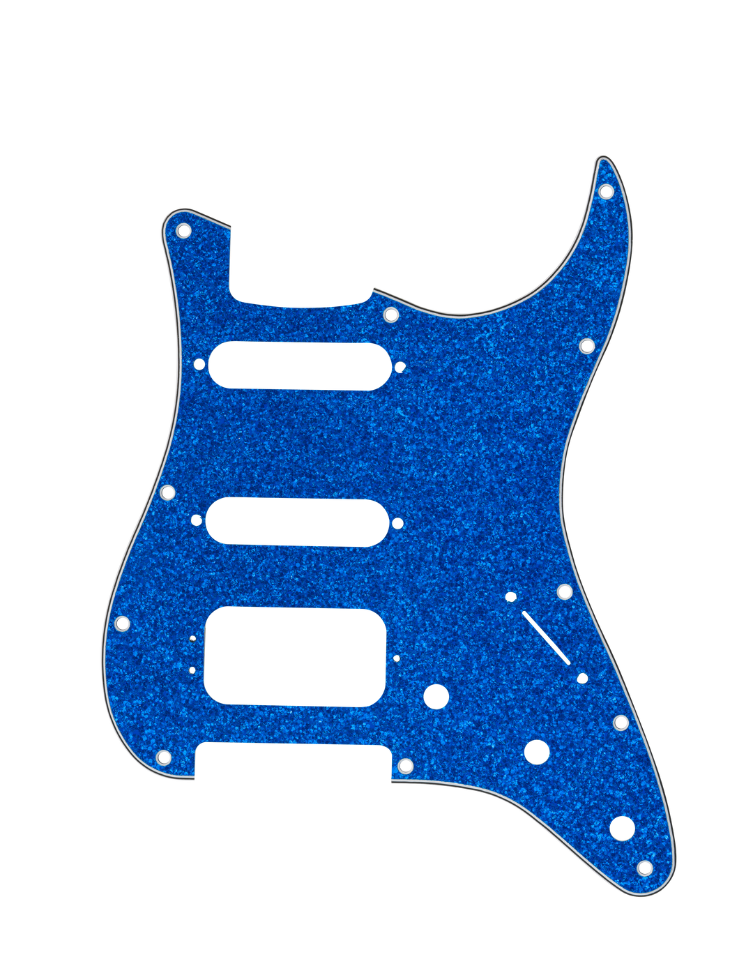 Blue Sparkle | Strat Pickguard