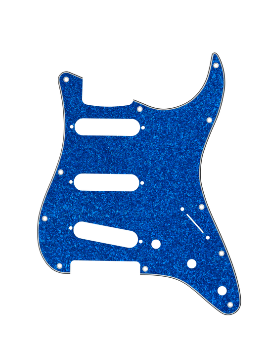 Blue Sparkle | Strat Pickguard