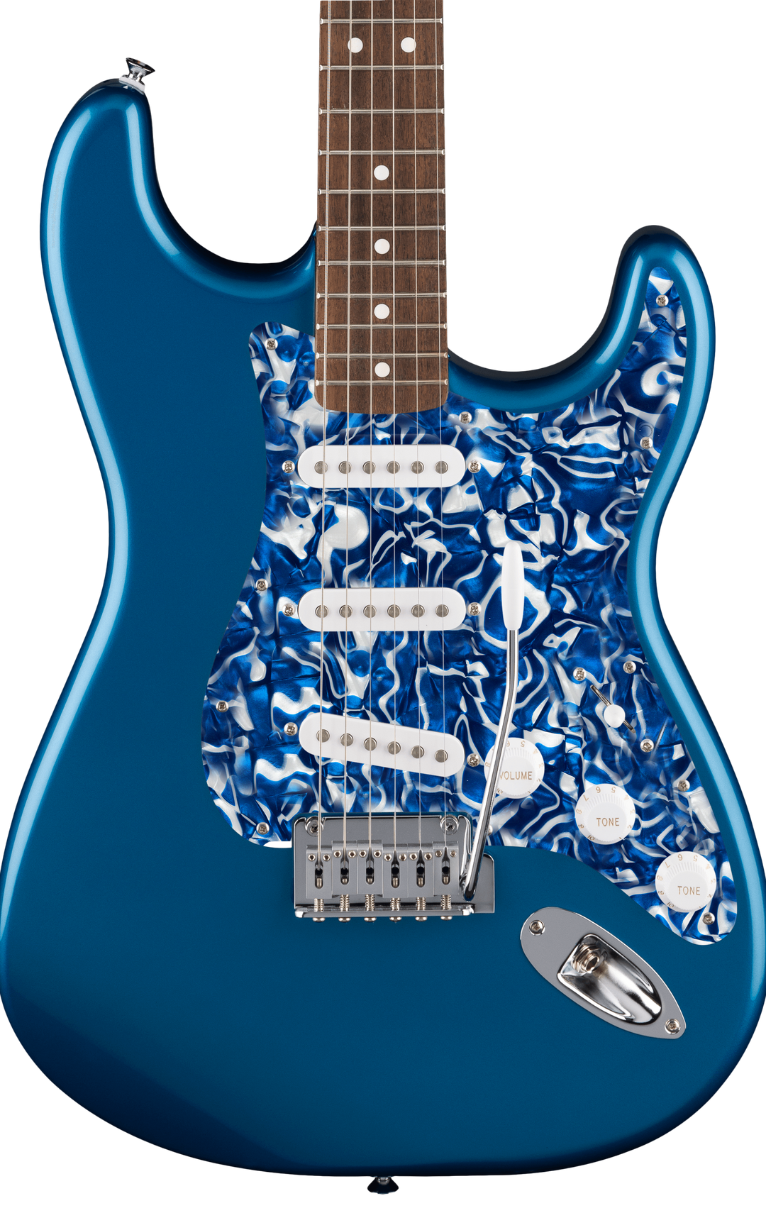 Blue Swirl Pearl | Strat Pickguard