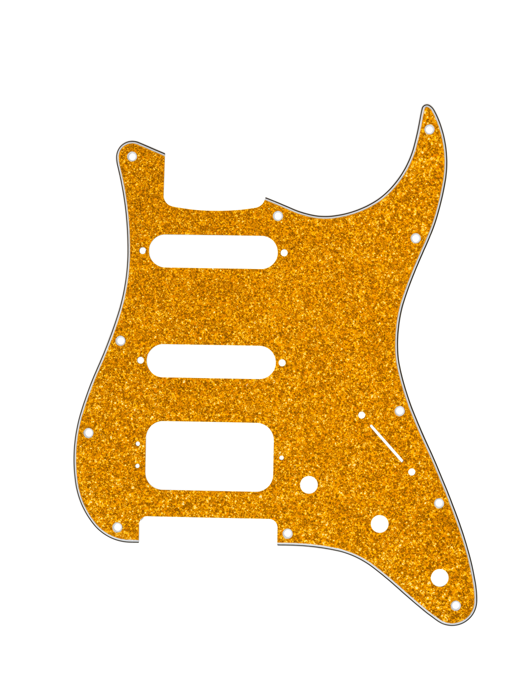 Gold Sparkle | Strat Pickguard