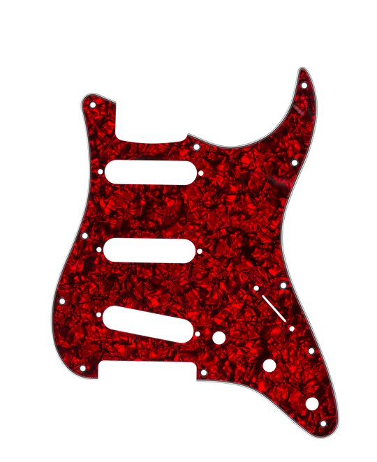 Red Pearl | Strat Pickguard