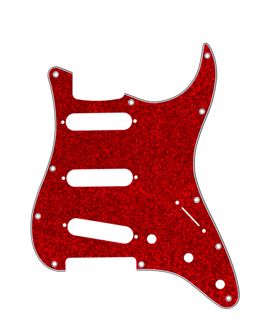 Red Sparkle | Strat Pickguard