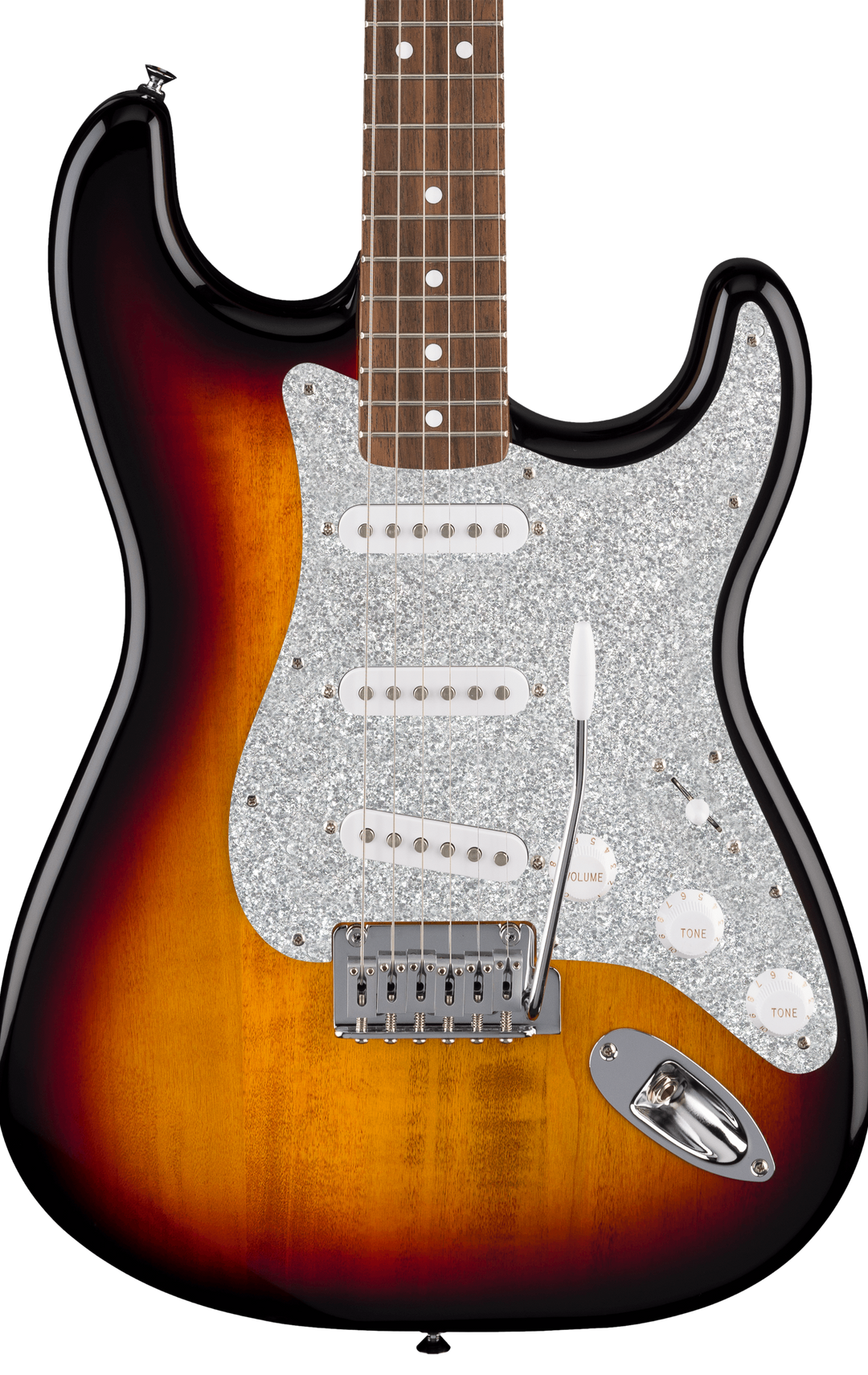 Silver Sparkle | Strat Pickguard