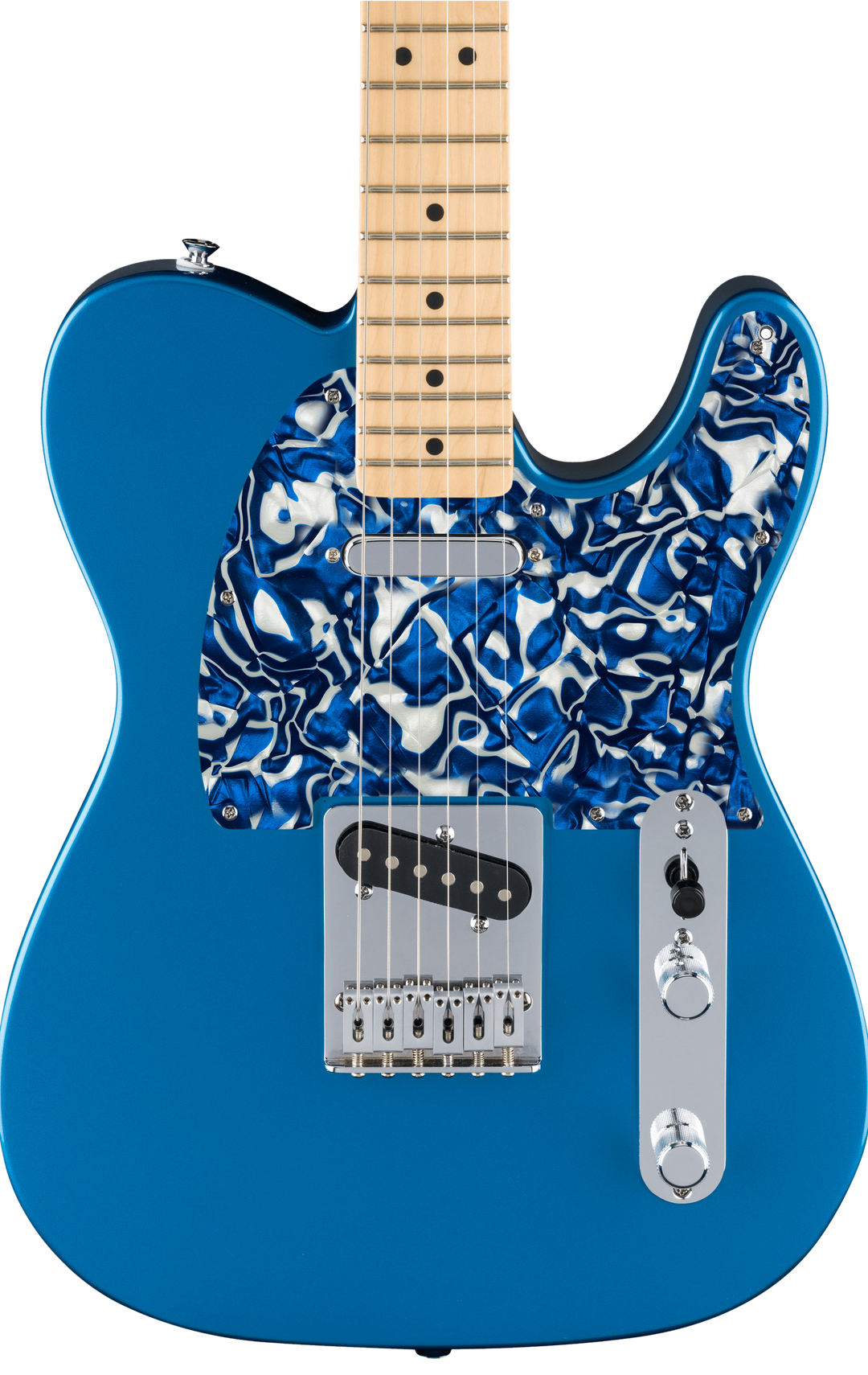 Blue Swirl Pearl | Tele Pickguard