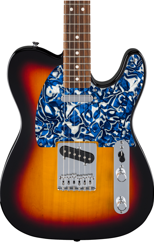 Blue Swirl Pearl | Tele Pickguard
