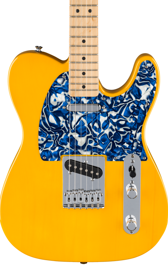 Blue Swirl Pearl | Tele Pickguard