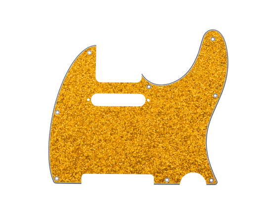 Gold Sparkle | Tele Pickguard