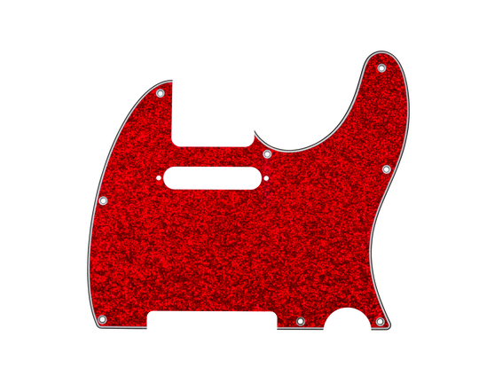 Red Sparkle | Tele Pickguard