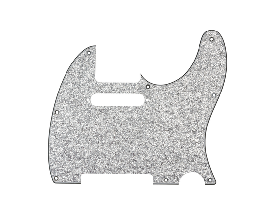 Silver Sparkle | Tele Pickguard