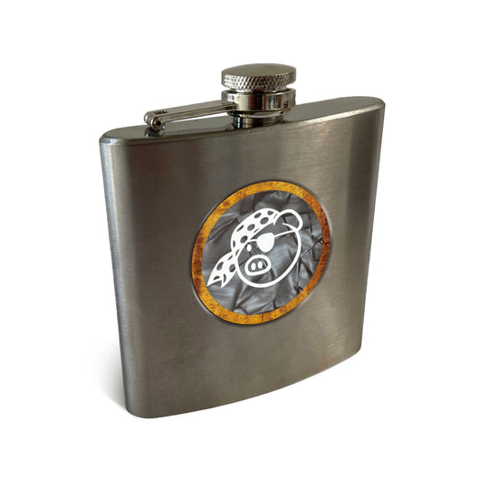 Pork Pie Whiskey Flask