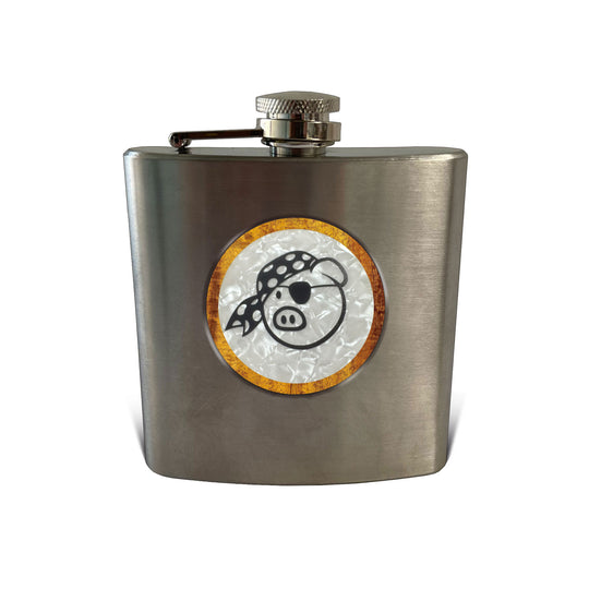 Pork Pie Whiskey Flask