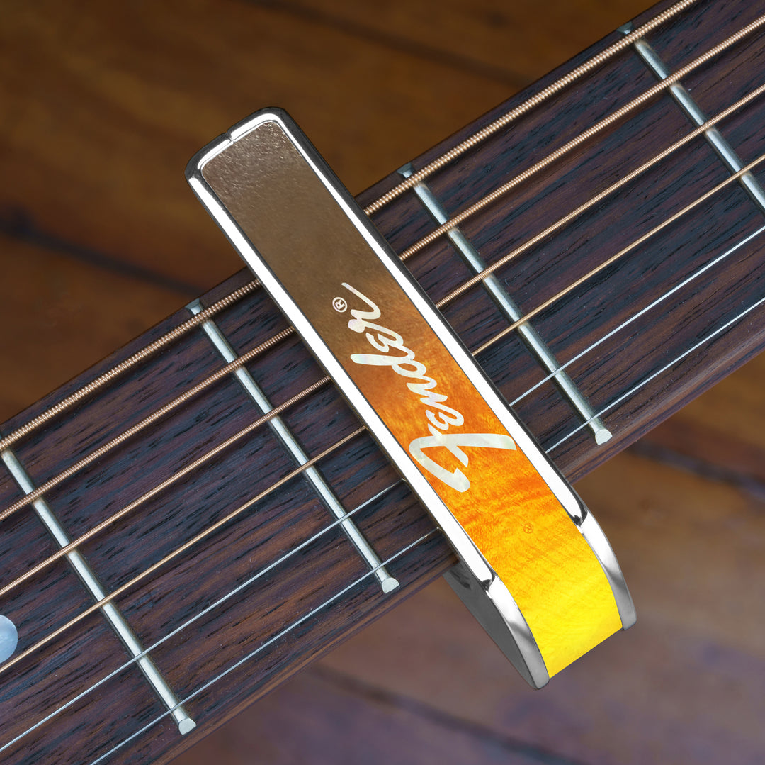 Fender Sunburst with White Perine Logo | Officially Licensed Capo