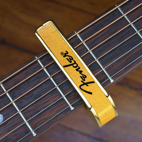 Fender Maple with Black Spaghetti Logo | Officially Licensed Capo