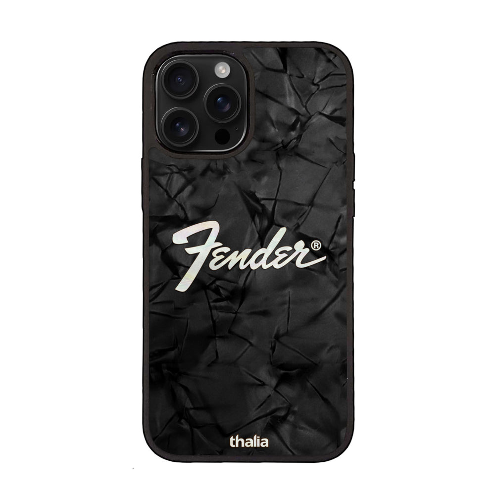 Fender Black Shell Perine Logo | iPhone case