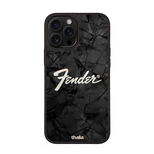 Fender Black Shell Perine Logo | iPhone case