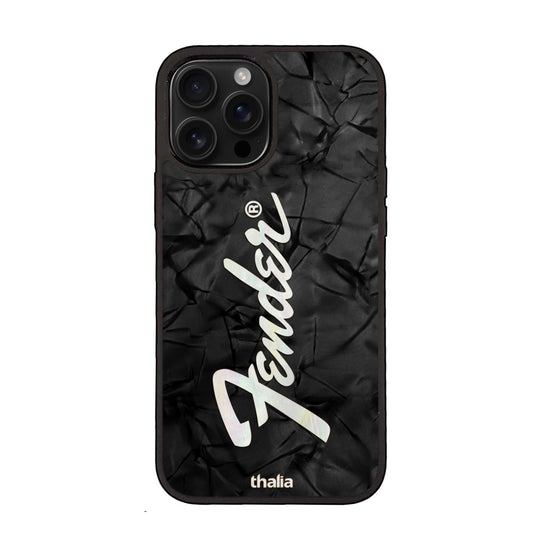 Fender Black Shell Perine Logo | iPhone case