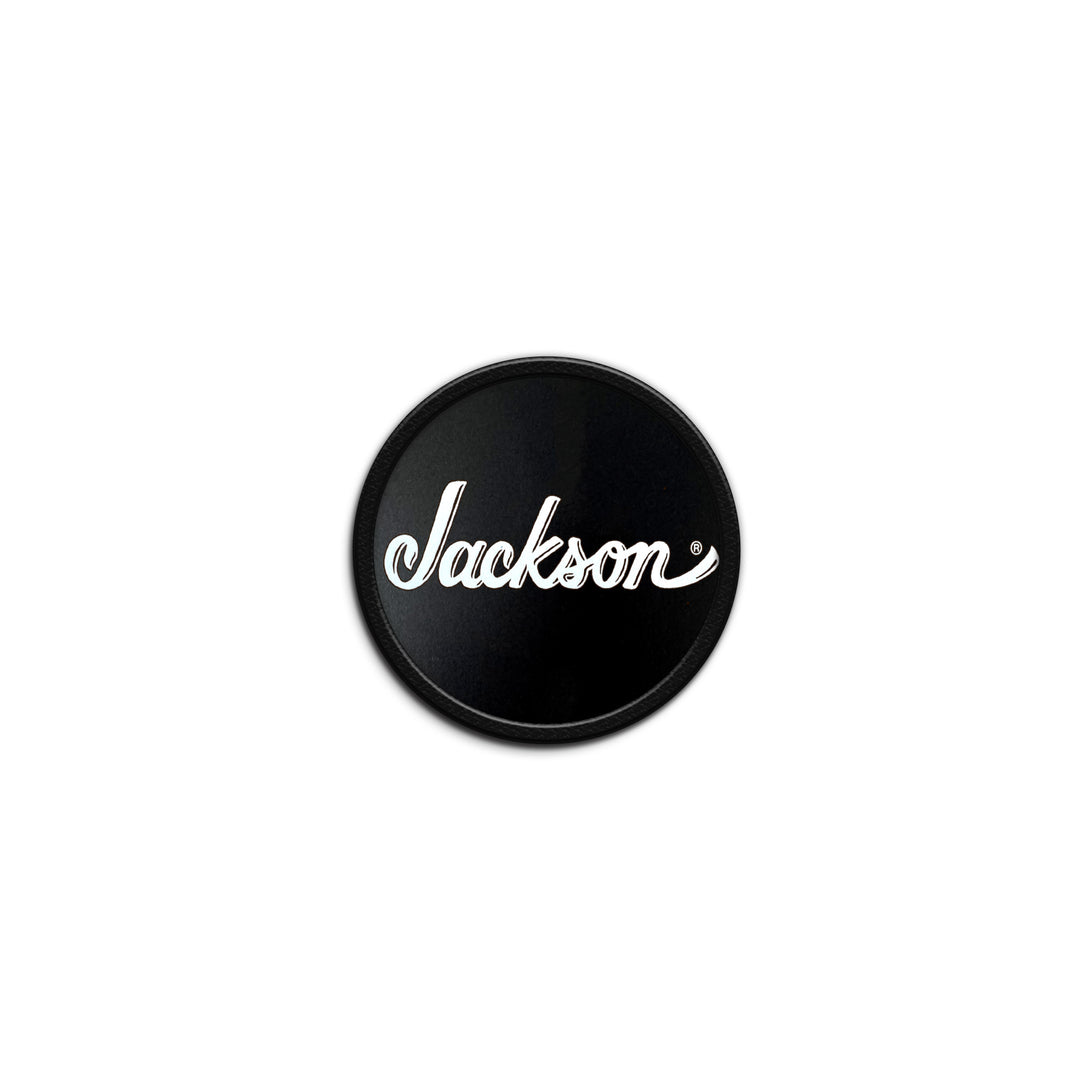 White Jackson Logo on Matte Black | Pick Puck 2.0