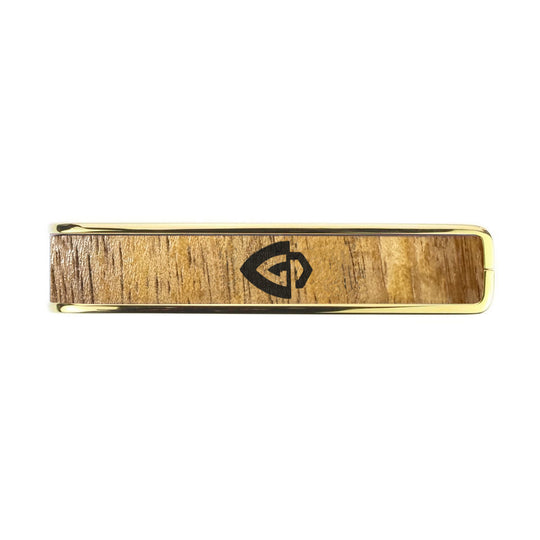 Guild AAA Curly Hawaiian Koa & Engraved G-Shield | Officially Licensed Capo