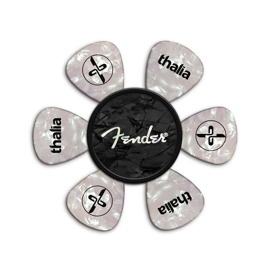 Fender Black Spaghetti  Logo| Pick Puck 2.0