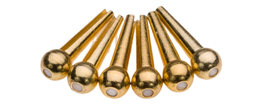 Brass Pearl Dot | Tone Pins