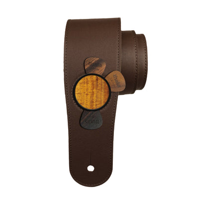Just Wood | Pick Puck Integrated Leather Strap
