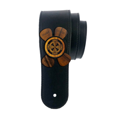 Celtic Cross | Pick Puck Integrated Leather Strap