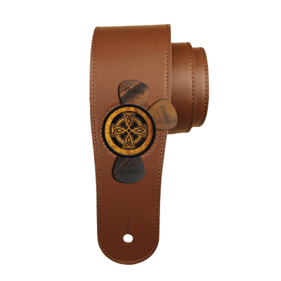 Celtic Cross | Pick Puck Integrated Leather Strap