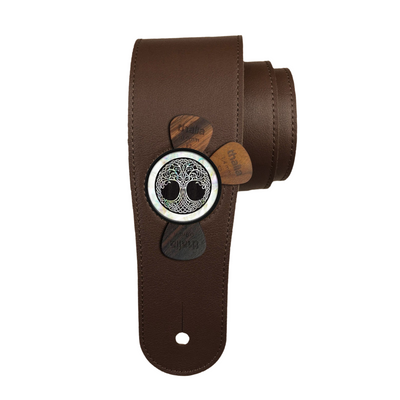 Pearl Tree of Life | Pick Puck Integrated Leather Strap