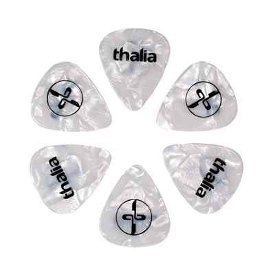 Classic Celluloid White Pearl Pick Pack