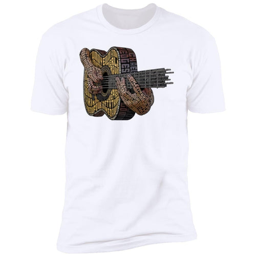 CustomCat T-Shirts Fingerstyle Guitar Gods Tribute | Premium T-Shirt Heather Grey / S