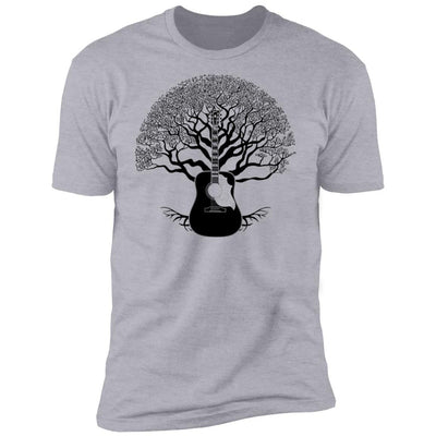 CustomCat T-Shirts Gibson Hummingbird Tree of Life | Premium T-Shirt Heather Grey / X-Small