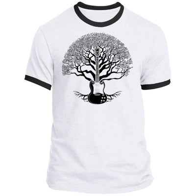 CustomCat T-Shirts Gibson SG Tree of Life | Premium T-Shirt White-Jet Black / S